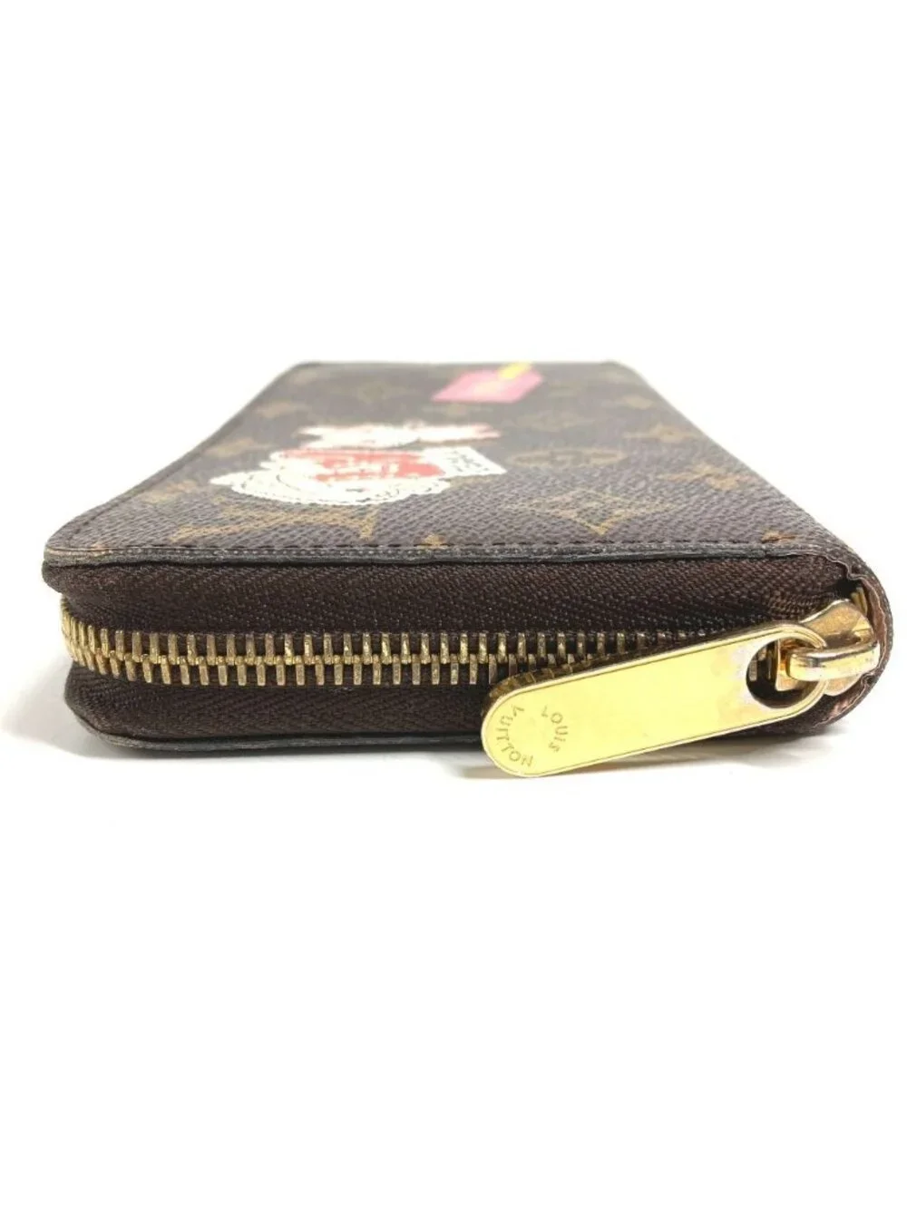 Louis Vuitton Wallet My LV World Tour Zippy Monogram Canvas Brown